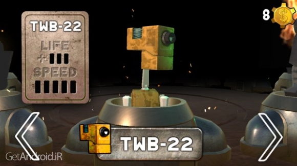 دانلود Kuadribot 1.0.0 بازی اکشن رباتها اندروید