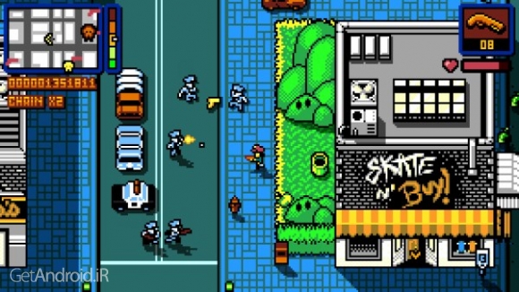 دانلود بازی Retro City Rampage DX اندروید