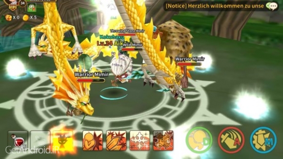 دانلود Dragonica Mobile 1.0.2 بازی اژدها برای اندروید