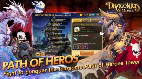 دانلود Dragonica Mobile 1.0.2 بازی اژدها برای اندروید