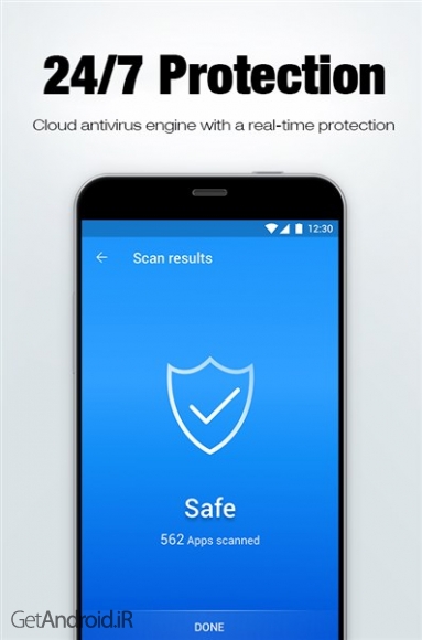 دانلود Security & Anti-Virus Cleaner v1.10.1.636 نرم افزار آنتی ویروس مکافی اندروید