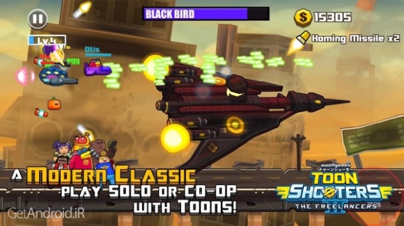 دانلود Toon Shooters 2: Freelancers 2.06 بازی تیراندازی تون 2 اندروید