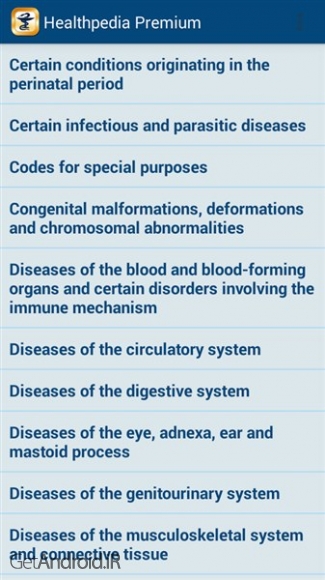 دانلود Healthpedia Premium v1.41 نرم افزار تشخیص بیماری برای اندروید