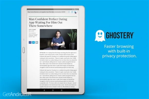 دانلود برنامه Ghostery Privacy Browser اندروید