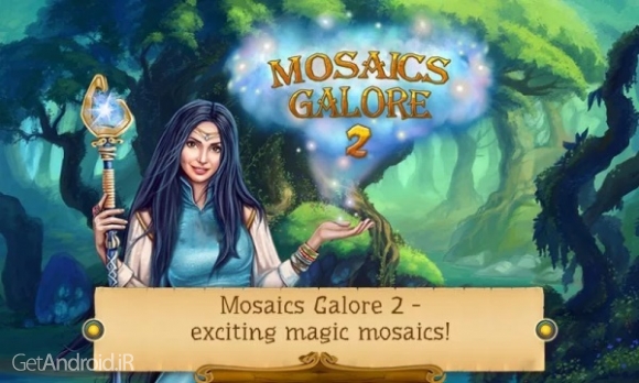 دانلود Mosaics Galore 2 v1.0 بازی پازلی موزائیک ها 2 اندروید