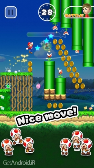 دانلود بازی Super Mario Run اندروید