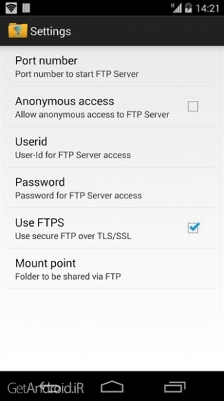 دانلود برنامه WiFi Pro FTP Server اندروید