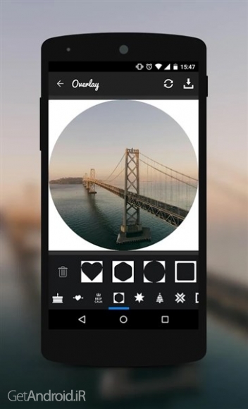 دانلود Overlay v1.2.5 نرم افزار افکت گذاری حرفه ای روی عکس اندروید