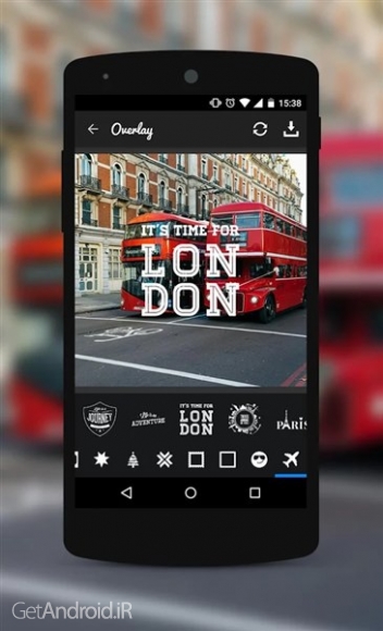 دانلود Overlay v1.2.5 نرم افزار افکت گذاری حرفه ای روی عکس اندروید