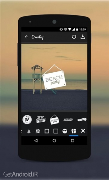 دانلود Overlay v1.2.5 نرم افزار افکت گذاری حرفه ای روی عکس اندروید