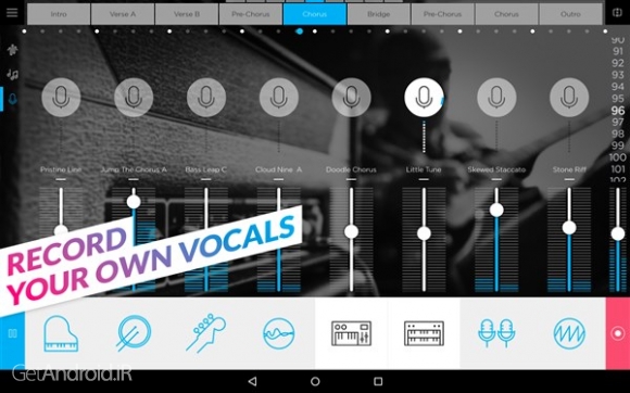 دانلود Music Maker Jam 3.3.1.0 +IAP Content+ نرم افزار ساخت آهنگ برای اندروید