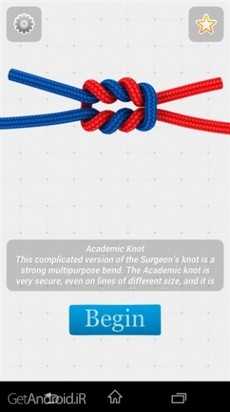 دانلود How to Tie Knots 3D Pro v1.0.2 آموزش بستن انواع گره ها اندروید