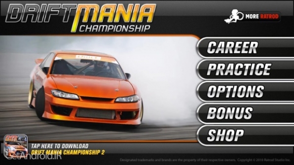 دانلود Drift Mania Championship 1.74 بازی اتومبیلرانی جنون دریفت 1 اندروید