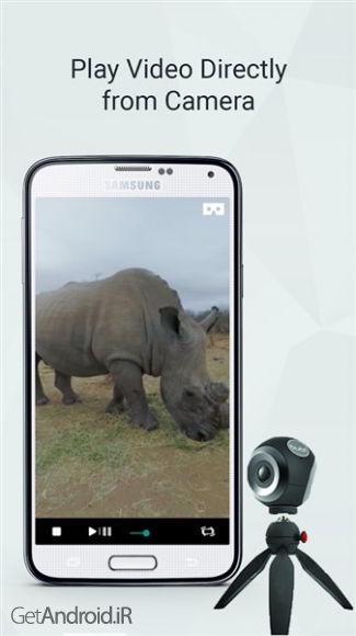 دانلود 360 VR Player PRO | Videos v1.5.76 پخش کننده فیلم های واقعیت مجازی 360 درجه اندروید