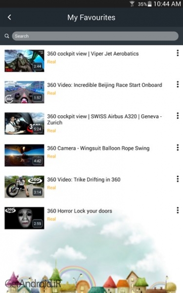 دانلود 360 VR Player PRO | Videos v1.5.76 پخش کننده فیلم های واقعیت مجازی 360 درجه اندروید