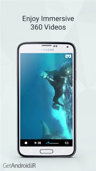 دانلود 360 VR Player PRO | Videos v1.5.76 پخش کننده فیلم های واقعیت مجازی 360 درجه اندروید