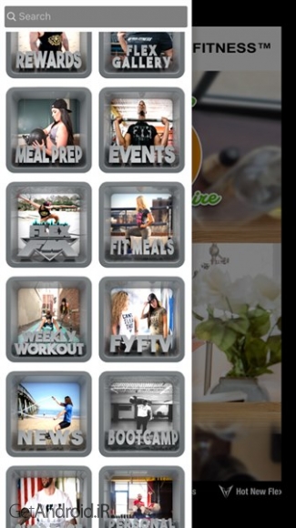 دانلود Flex Your Fitness App v2.0.2 نرم افزار بدنسازی در خانه برای اندروید