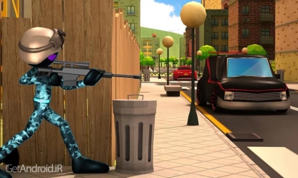 دانلود Stickman Sniper Squad 2017 v1.2 بازی اکشن استیکمن تک تیرانداز اندروید