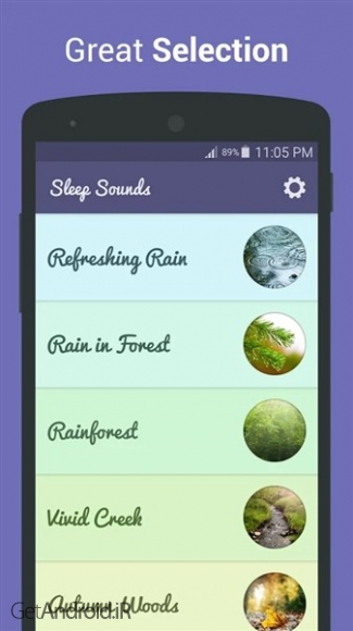 دانلود برنامه Sleep Sounds اندروید