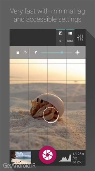 دانلود Shoot - Pro Photo Camera v1.13 دوربین حرفه ای عکاسی اندروید