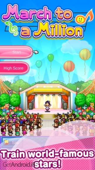 دانلود March to a Million 1.0.6 بازی شبیه سازی خوانندگی اندروید