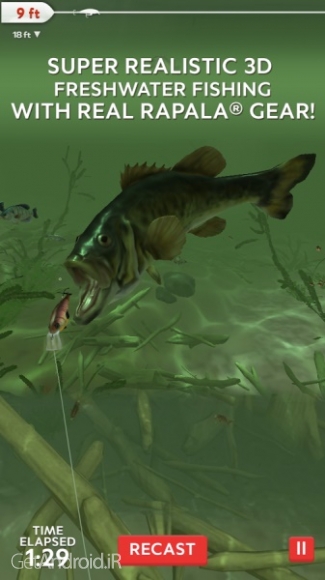 دانلود بازی Rapala Fishing اندروید