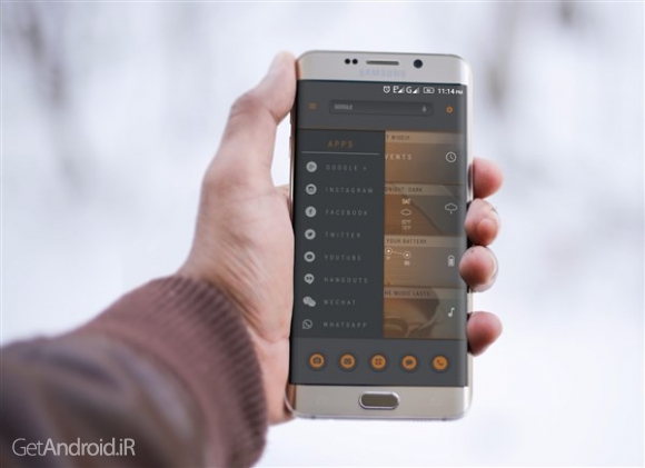 دانلود StripeSS for kustom KLWP v1.1 تم جدید اندروید