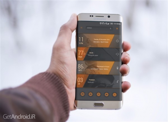 دانلود StripeSS for kustom KLWP v1.1 تم جدید اندروید