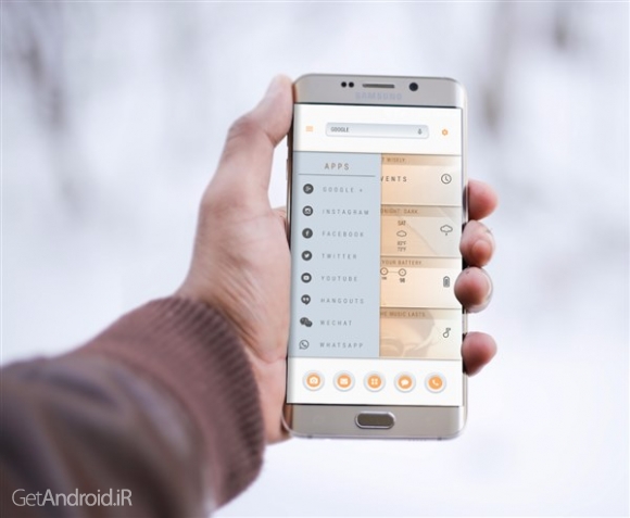 دانلود StripeSS for kustom KLWP v1.1 تم جدید اندروید