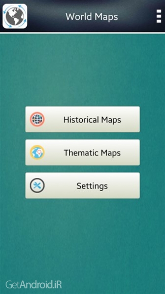 دانلود World Map - Atlas Plus v1.3 برنامه اطلس و نقشه جهان اندروید