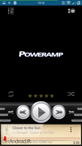 دانلود MadJelly RetroAlt for Poweramp v1.0 پوسته موزیک پلیر پاورامپ اندروید