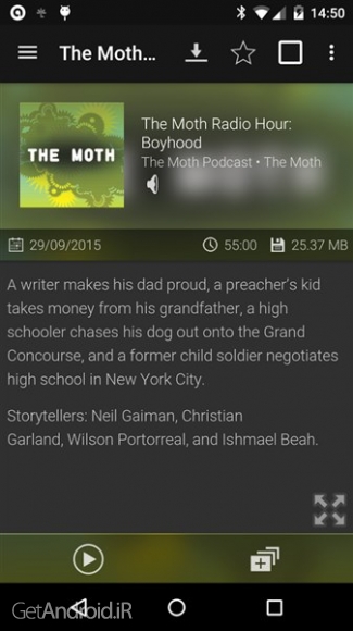 دانلود برنامه Podcast Radio Addict اندروید