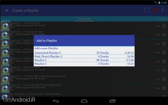 دانلود برنامه New Playlist Manager اندروید