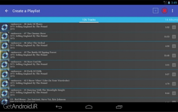 دانلود برنامه New Playlist Manager اندروید