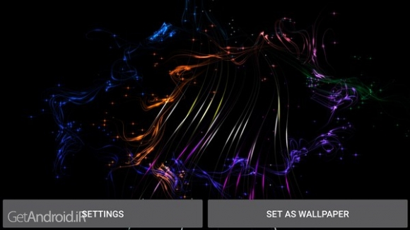 دانلود Magic Particles Live Wallpaper v1.0.4 بهترین برنامه لایو والپیرهای اندروید