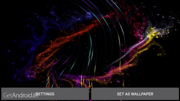 دانلود Magic Particles Live Wallpaper v1.0.4 بهترین برنامه لایو والپیرهای اندروید