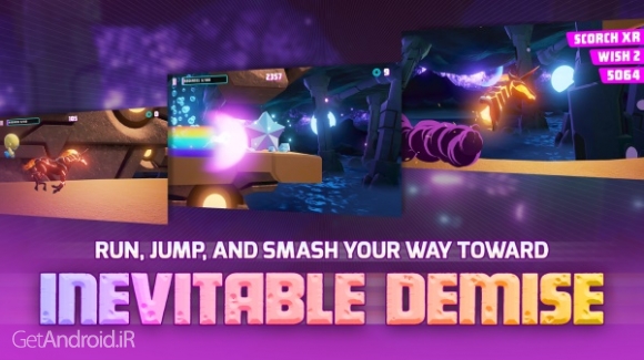 دانلود Robot Unicorn Attack 3 v1.1.2 بازی حمله ربات تکشاخ 3 اندروید