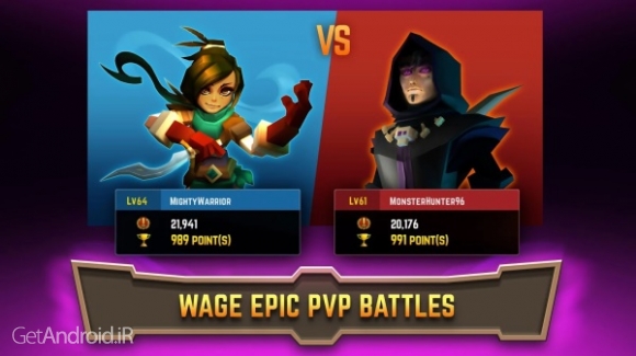 دانلود Legacy Quest: Rise of Heroes 1.2.40 بازی ظهور قهرمانان اندروید