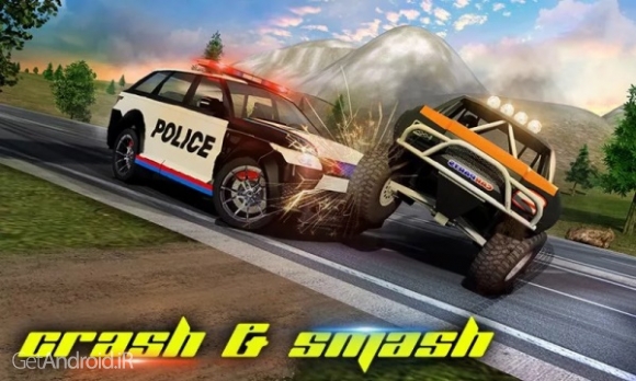 دانلود Police Car Smash 2017 v1.1 بازی ماشین پلیس اندروید