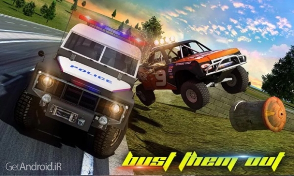 دانلود Police Car Smash 2017 v1.1 بازی ماشین پلیس اندروید