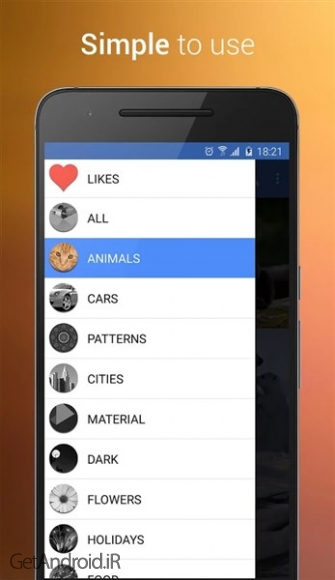 دانلود Wallpapers QHD (Background HD) v1.3.3 والپیپرهای با کیفیت بسیار بالای اندروید
