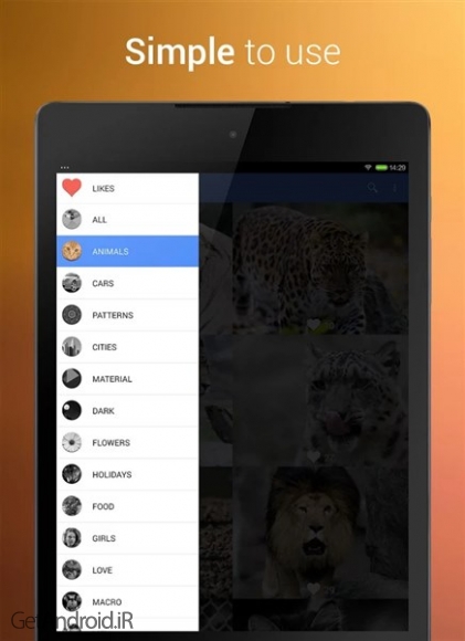 دانلود Wallpapers QHD (Background HD) v1.3.3 والپیپرهای با کیفیت بسیار بالای اندروید