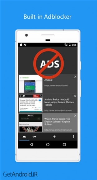 دانلود Amaze Browser Download & Cast v2.0.5 بهترین مرورگر برای دانلود و تماشای ویدئوهای آنلاین اندروید