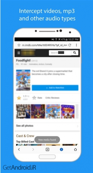 دانلود Amaze Browser Download & Cast v2.0.5 بهترین مرورگر برای دانلود و تماشای ویدئوهای آنلاین اندروید