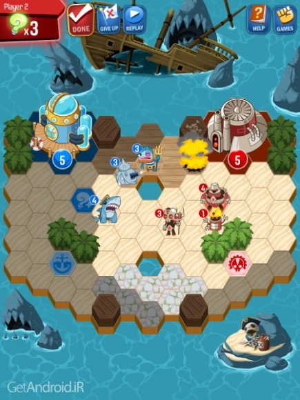 دانلود Outwitters 2.0.14 بازی استراتژیک برای اندروید با دیتا