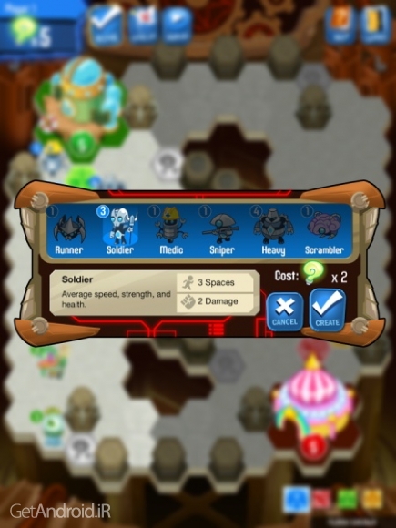 دانلود Outwitters 2.0.14 بازی استراتژیک برای اندروید با دیتا