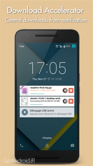 دانلود Download Manager Accelerator Premium v1.8 برنامه دانلود منیجر قدرتمند اندروید