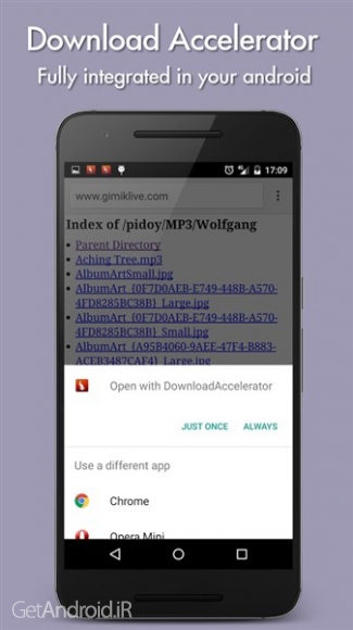 دانلود Download Manager Accelerator Premium v1.8 برنامه دانلود منیجر قدرتمند اندروید