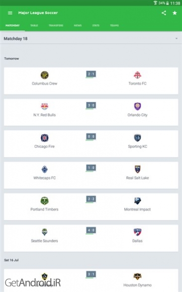 دانلود برنامه Onefootball Live Soccer Scores اندروید