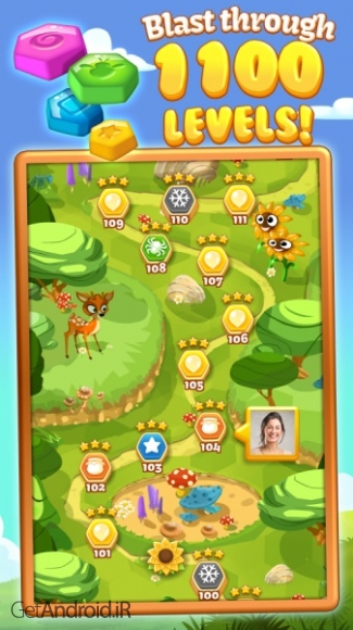 دانلود بازی Bee Brilliant Blast اندروید